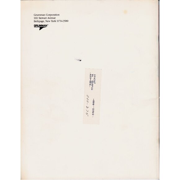 🛩️ Grumman Annual Report 1986 | 57th Edition | Aerospace Cold War Era - Picture 2 of 8